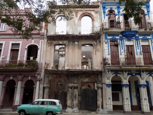 Fachada La Habana — Zdjęcie stockowe