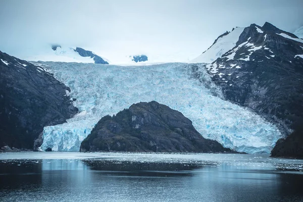 Chile krajiny a fjordy — Stock fotografie