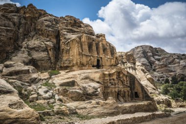 Petra Ürdün dağlar görünümü