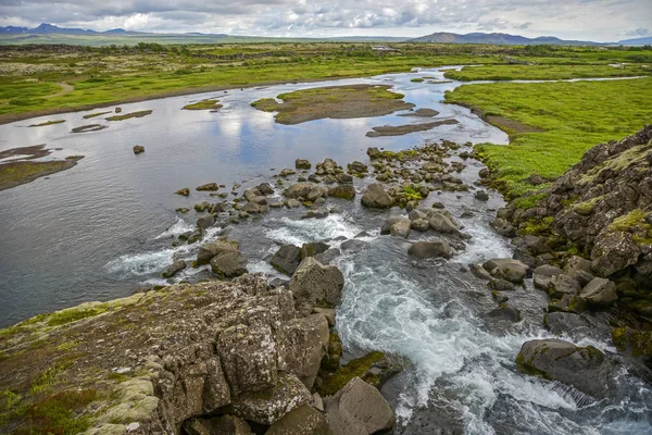 Ісландська пейзажний вид — стокове фото