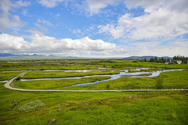아이슬란드 풍경 보기 — 스톡 사진