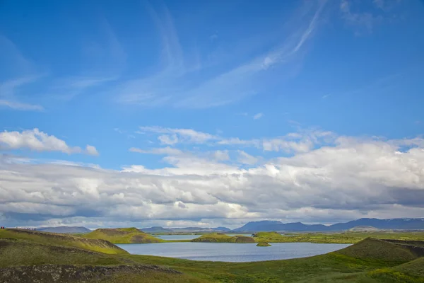 Ісландська пейзажний вид — стокове фото