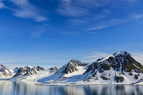 Svalbarden Fjorde Magdalenafjord — Stockfoto