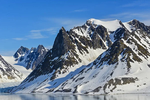 Φιορδ Svalbarden Magdalenafjord — Φωτογραφία Αρχείου
