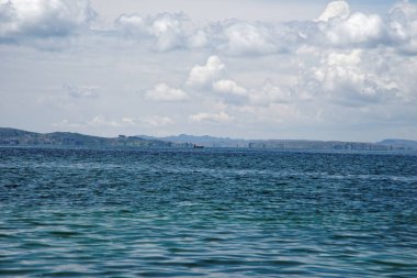 Titicaca gölü tekne yolculuğu