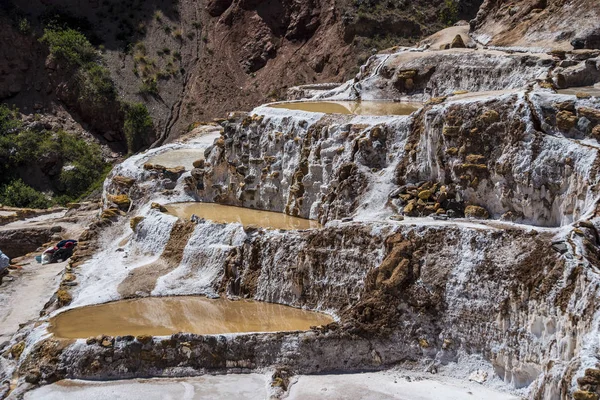 Salt mine Maras — Stock Photo, Image