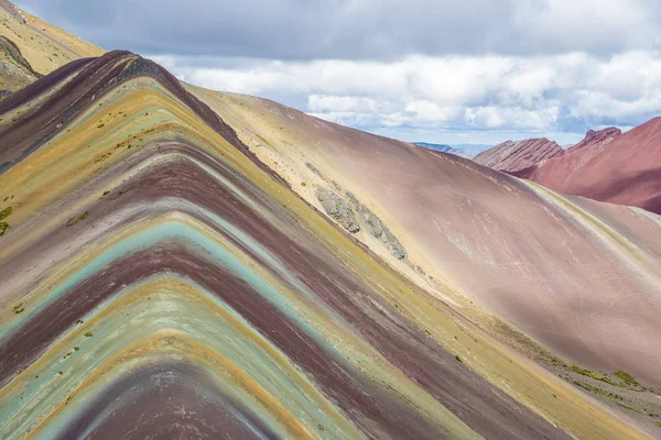 Rainbow Mountain Hike — Stock Photo, Image