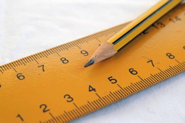 Kesici takımlar için ölçme. İnşaat çizim aracı.