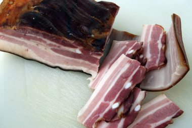 Pastırma füme. Pastırma füme et. Kuru pastırma.