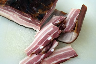 Pastırma füme. Pastırma füme et. Kuru pastırma.