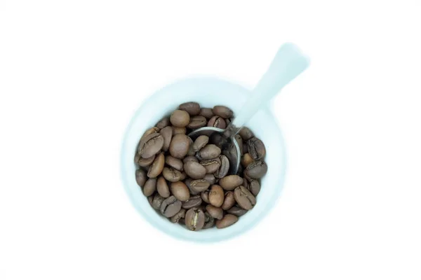 Kávová Zrna Různé Směsi Kávy — Stock fotografie
