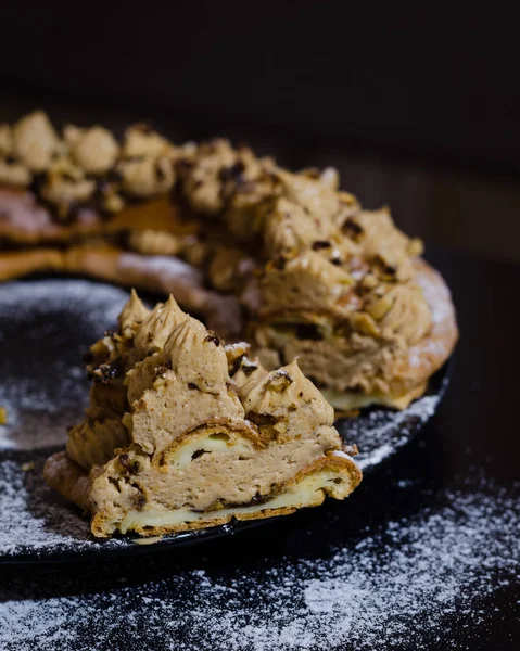 Paris Brest Bir Fransız Tatlı Olduğunu — Stok fotoğraf