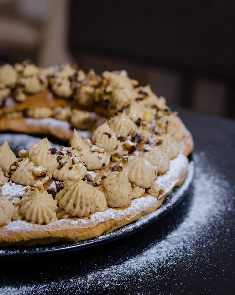 Paris Brest Dessert Francese — Foto Stock