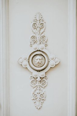 Aslan baş kapı dekorasyon