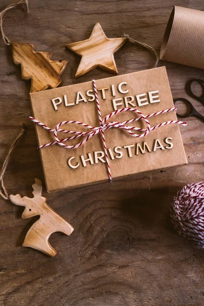 Plastic gratis Kerstmis — Stockfoto