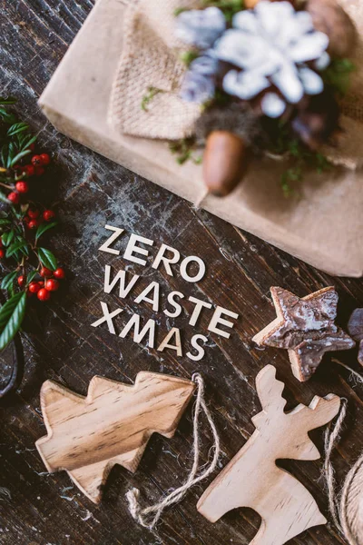 Zero resíduos de Natal — Fotografia de Stock
