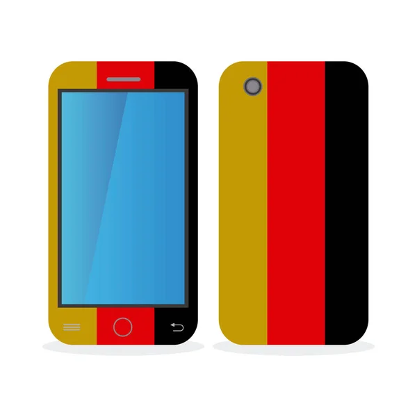 Cep telefonu olgusu Almanya bayrağı