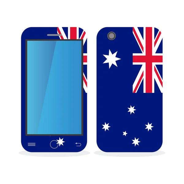 Avustralya bayrağı ile cep telefonu olgusu