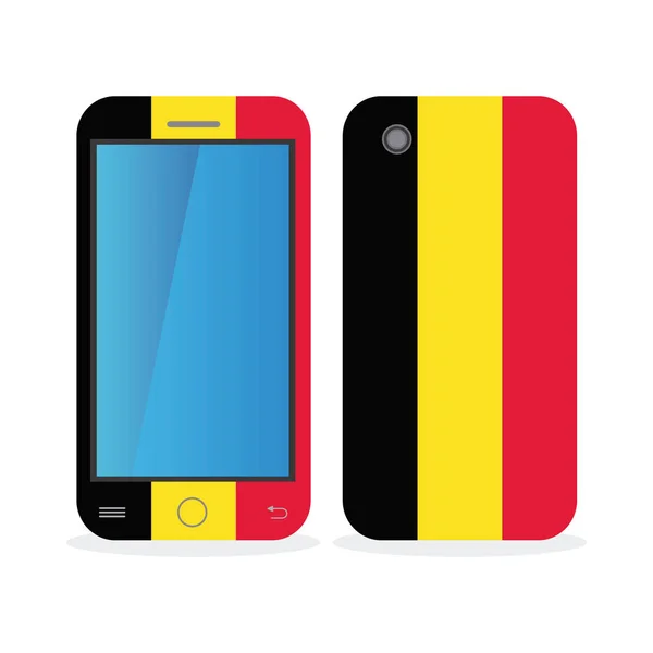 Cep telefonu olgusu Belçika bayrağı