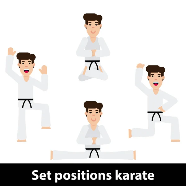 Çocuk karate yapıyor