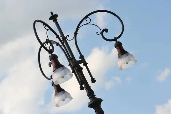 Detail of a street lamp — Stock Photo, Image