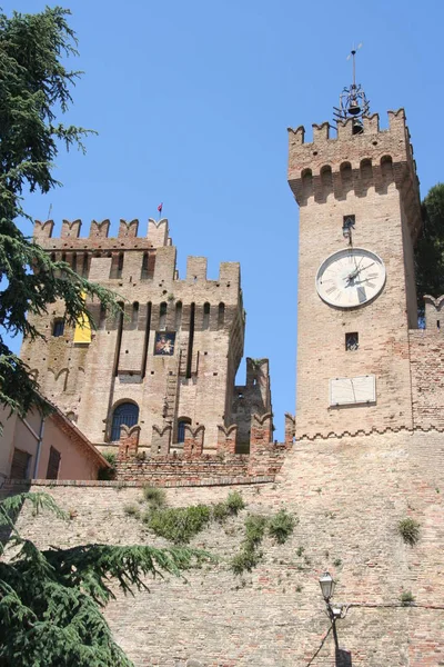Castillo País Cerca Ancona Italia — Foto de Stock