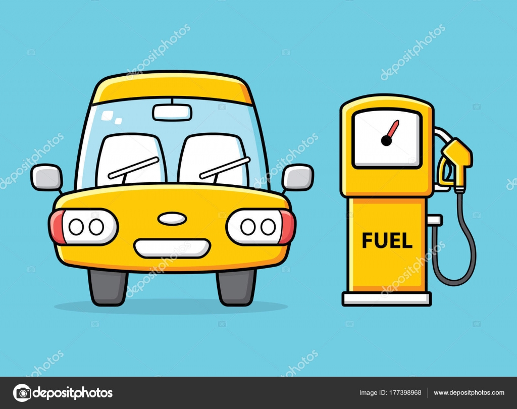 Car Gas Fuel Pump Front View Stock Vector Image by ©ghrzuzudu #177398968