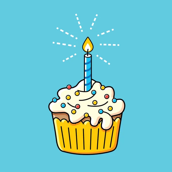 Doğum günü ya da Noel kek.