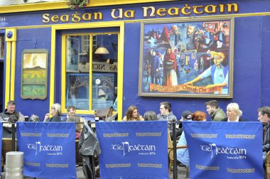 Latin Quarter, Galway, İrlanda Haziran 2017, Quays ana KBB Bar