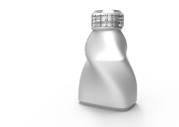 Glass bottle 3D — Stock Photo, Image