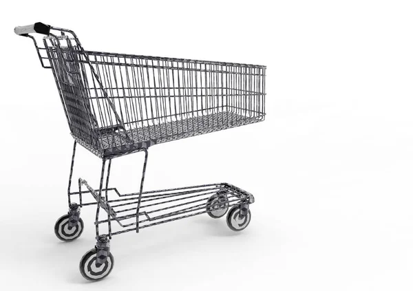 Shopping cart   background — Stock Photo, Image