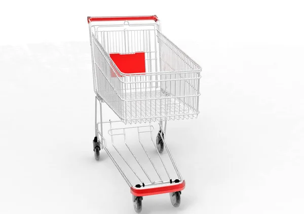 Shopping cart   background — Stock Photo, Image