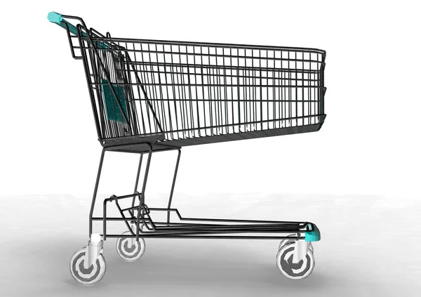 Shopping cart   background — Stock Photo, Image