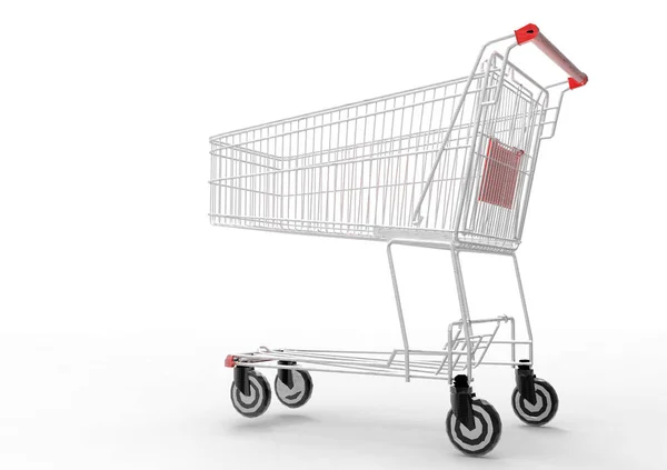 Carrito de compras fondo — Foto de Stock