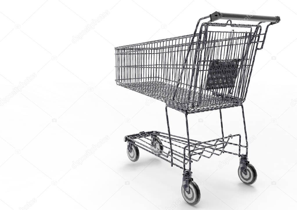 shopping cart   background