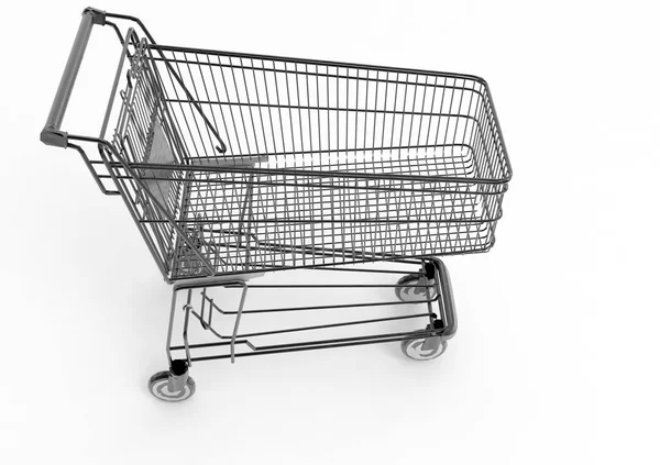 Shopping cart bakgrund — Stockfoto