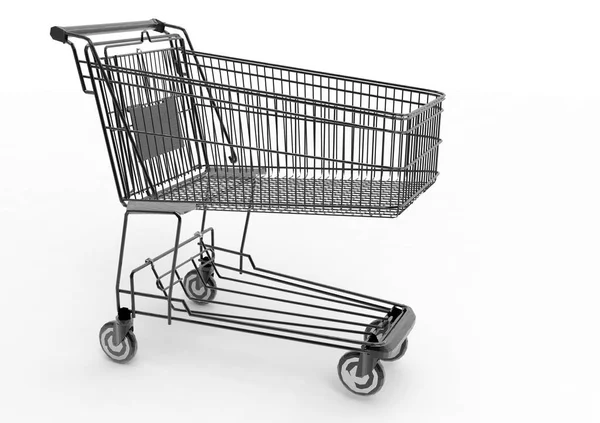 Shopping cart bakgrund — Stockfoto