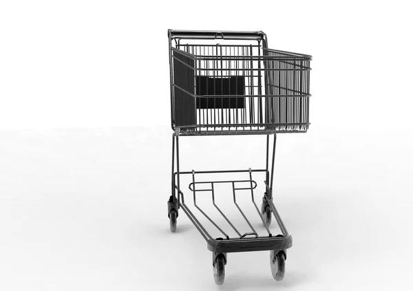 Shopping cart   background — Stock Photo, Image