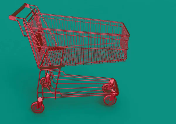 Carrito de compras fondo — Foto de Stock