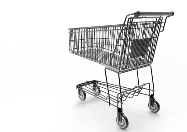 Shopping cart   background — Stock Photo, Image