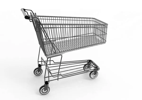 Shopping cart bakgrund — Stockfoto