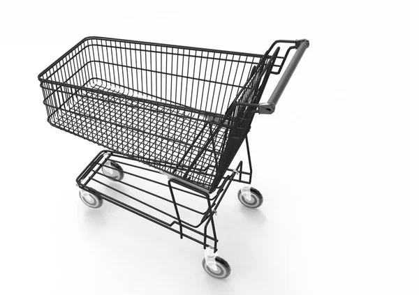 Shopping cart bakgrund — Stockfoto