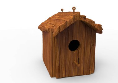  kuş house / ahşap ev