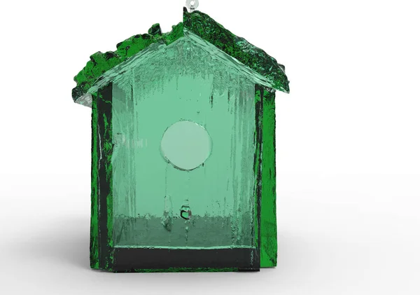 Bird house / wooden house — Stock Photo, Image