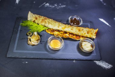 Lahmacun pide cuisine