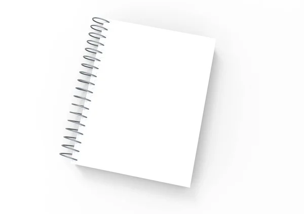 Cuaderno de portada 3D —  Fotos de Stock