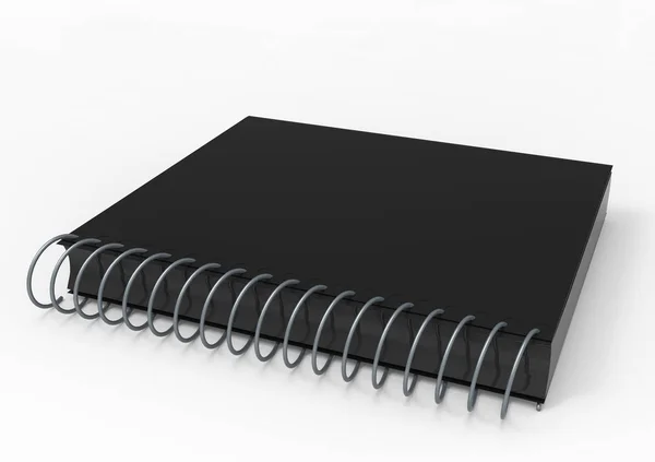 Cuaderno de portada 3D — Foto de Stock