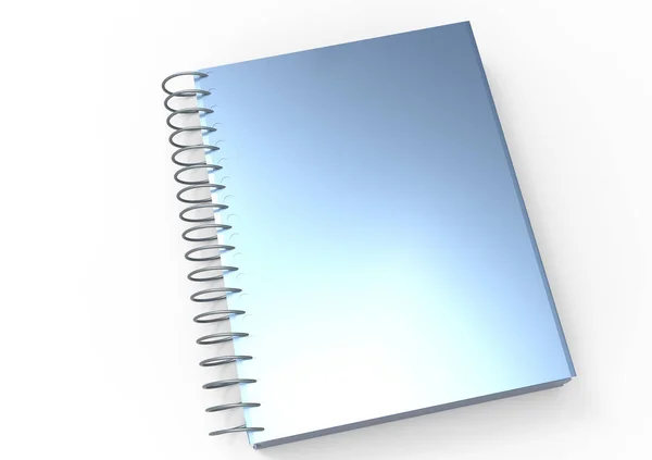 3D notebook obal — Stock fotografie