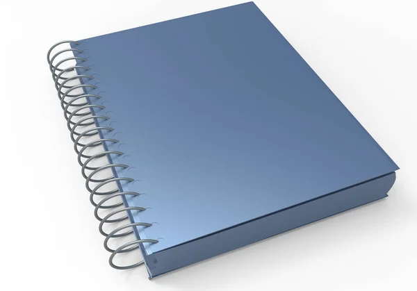 3D notebook obal — Stock fotografie