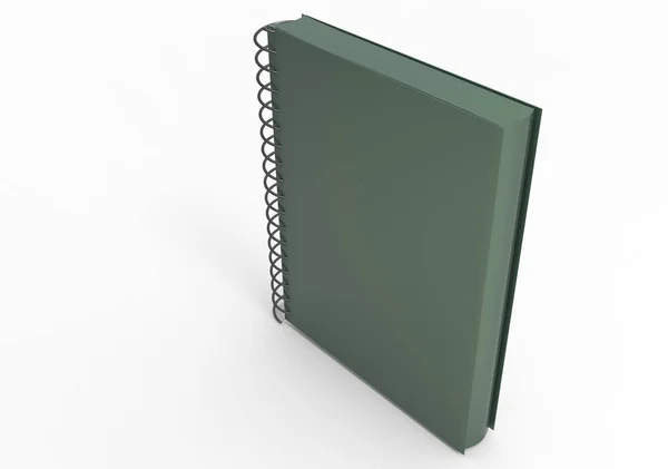 Cuaderno de portada 3D —  Fotos de Stock